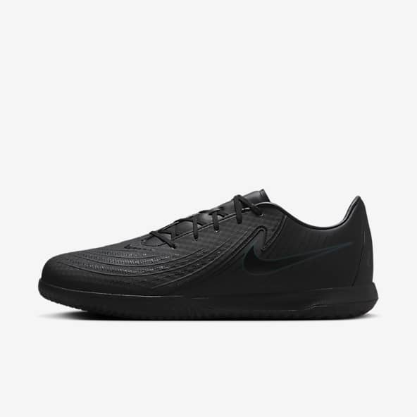 Indoor soccer shoes black shop